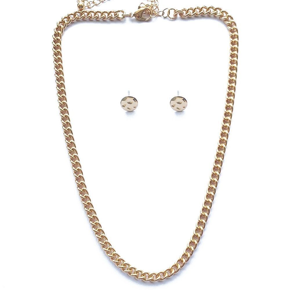 NWT Violet Harper Elana Link Necklace & Earrings